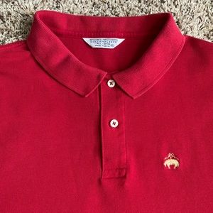SOLD Men’s Red Brooks Brothers, Golden Fleece Polo